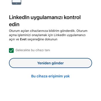 LinkedIn Şifre Sıfırlama Sorunu Ve Giriş Problemi
