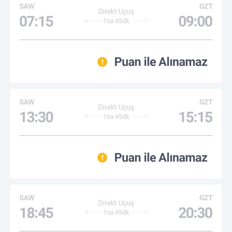 Pegasus'un Puan Sistemi Müşterileri Hayal Kırıklığına Uğratıyor