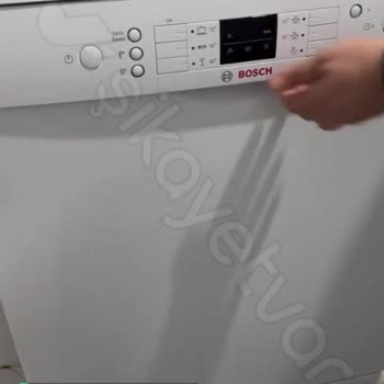 Bosch Marka Bulaşık Makinesi Kurutmuyor!