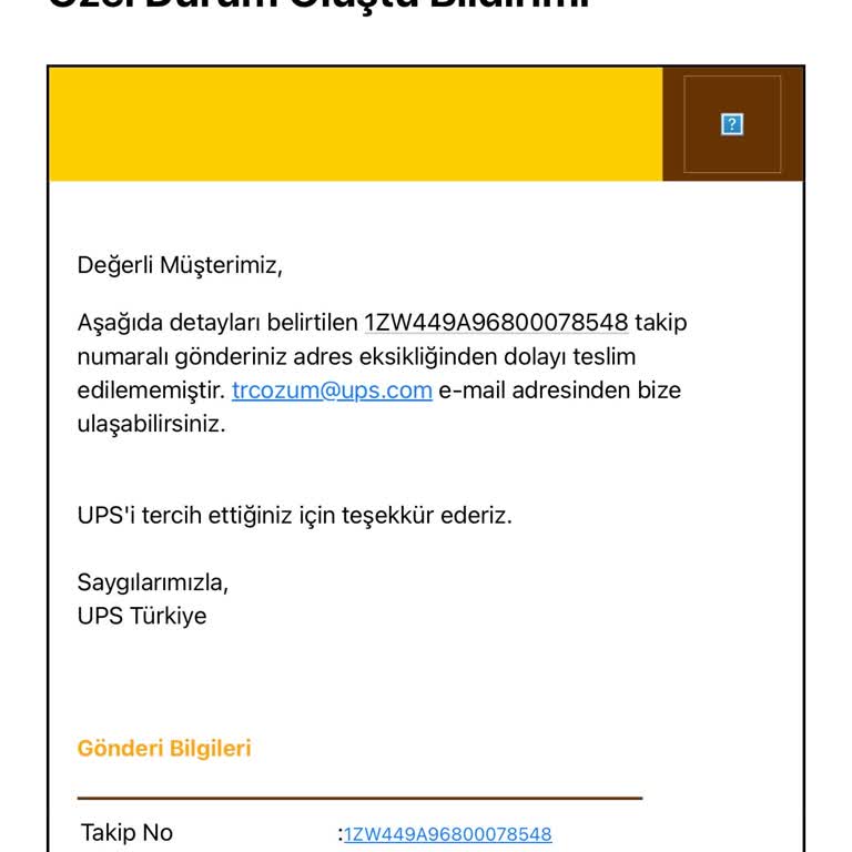 Eksik Adres Nedeniyle Teslim Edilemeyen Pasaport