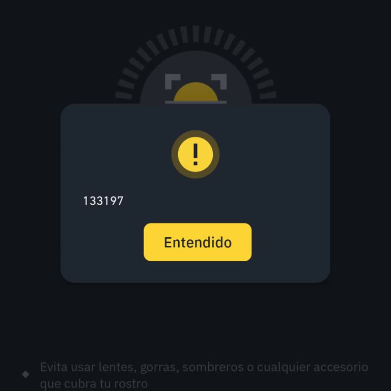 Binance Failed to Reactivate My Account Due to Liveness Check Error 133197