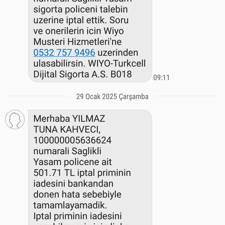 Turkcell Ve Paycell İade Sorunu