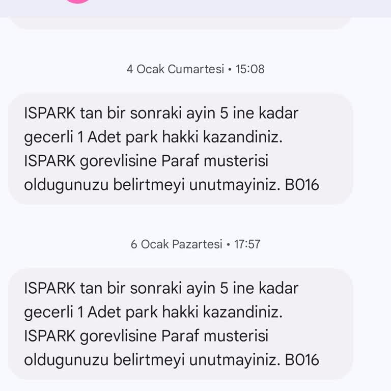 Halkbank Paraf Kart İspark Hakkı Sorunu