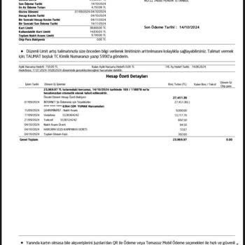 Yanlış Çekilen Taksit Ve İletişim Sorunu
