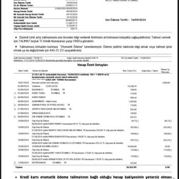 Yanlış Çekilen Taksit Ve İletişim Sorunu