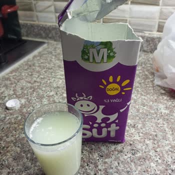 Migros'tan Aldığım Süt Yoğurt Çıktı!