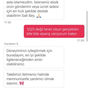 Sürekli Eksik Ürün Ve Yanlış Sipariş Sorunu