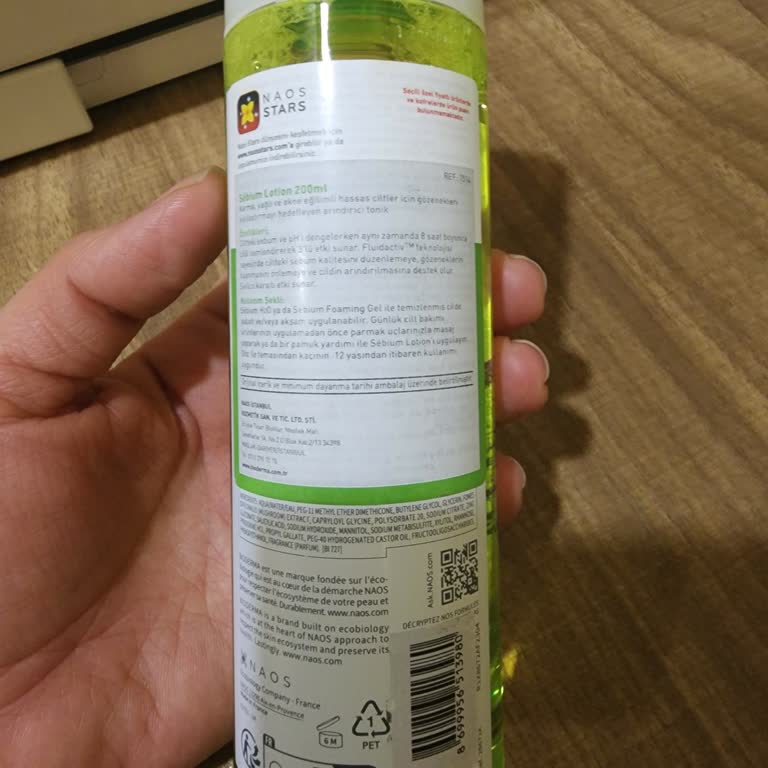 Bioderma Tonik Üzerindeki QR Kod Eksikliği