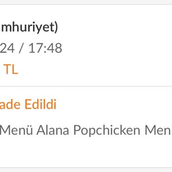 Popeyes Şekerpınar Şubesinde Sipariş Kaosu