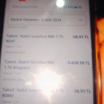 Denizbank Kredi Kartı Ekstresinde Bilinmeyen İşlem