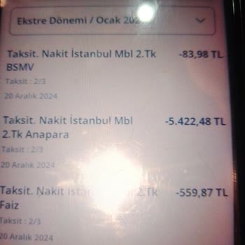Denizbank Kredi Kartı Ekstresinde Bilinmeyen İşlem