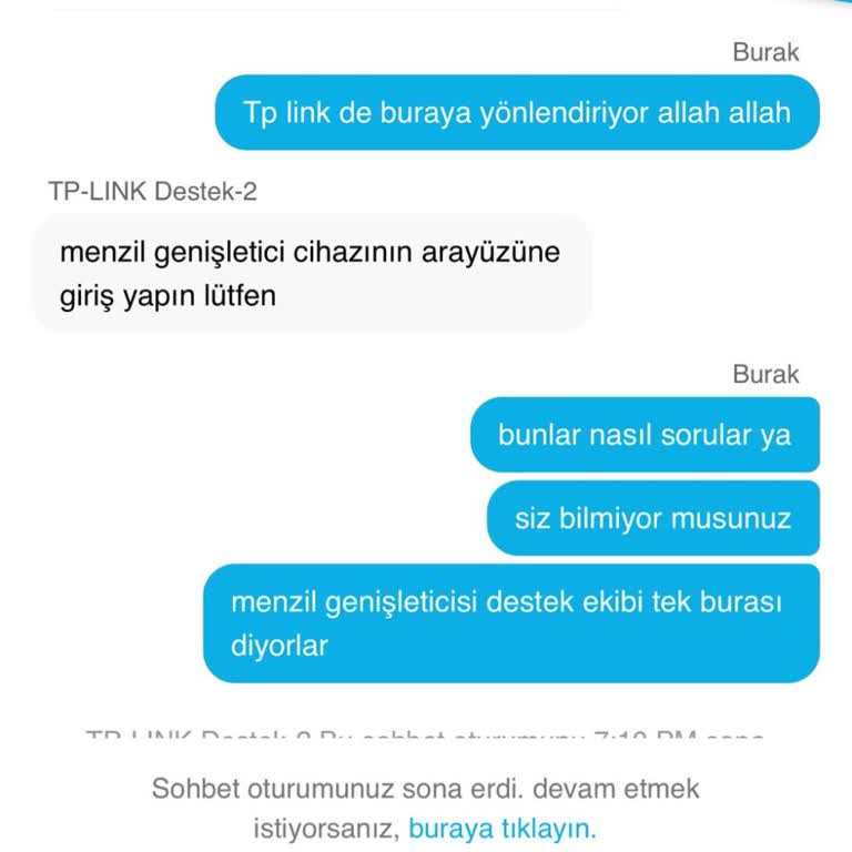 Menzil Genişletici Bağlantı Sorunu