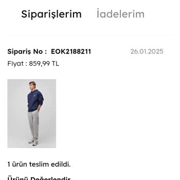 Mavi'den Aldığım Üründe Alarm Sorunu!