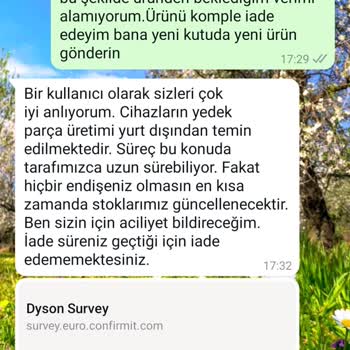 Dyson Halı Başlığı Sorunu Ve Müşteri Hizmetleri İlgisizliği