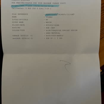 Pegasus'un Bagaj Hasarı Ve Çözümdeki Yetersizlik