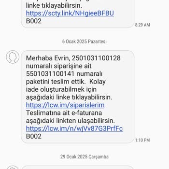 LCW Mağazasında Kodsuz Teslimat Sorunu