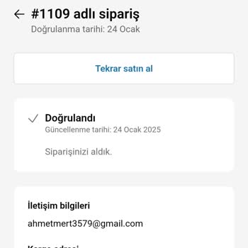 Sipariş Sonrası İletişim Sorunu Ve Ciddiyetsizlik