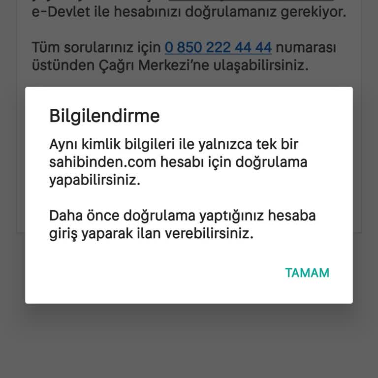E-Devlet Doğrulama Sorunu Ve Eski Hesap Engeli