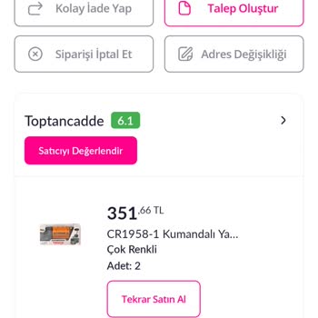 Pazarama'da Hayal Kırıklığı: Yanlış Ürün Ve İletişim Sorunları
