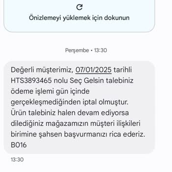 Yanlış İşlem Ve Değişim Sorunu