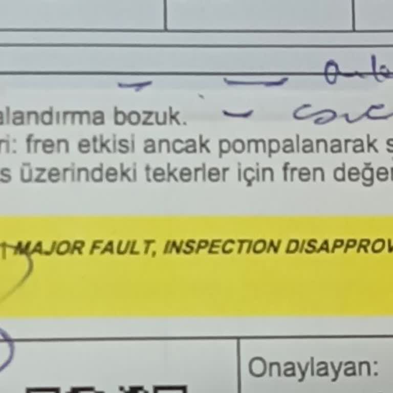 Muayene Kriterleri Değişti Mi? Araç Neden Geçmiyor?