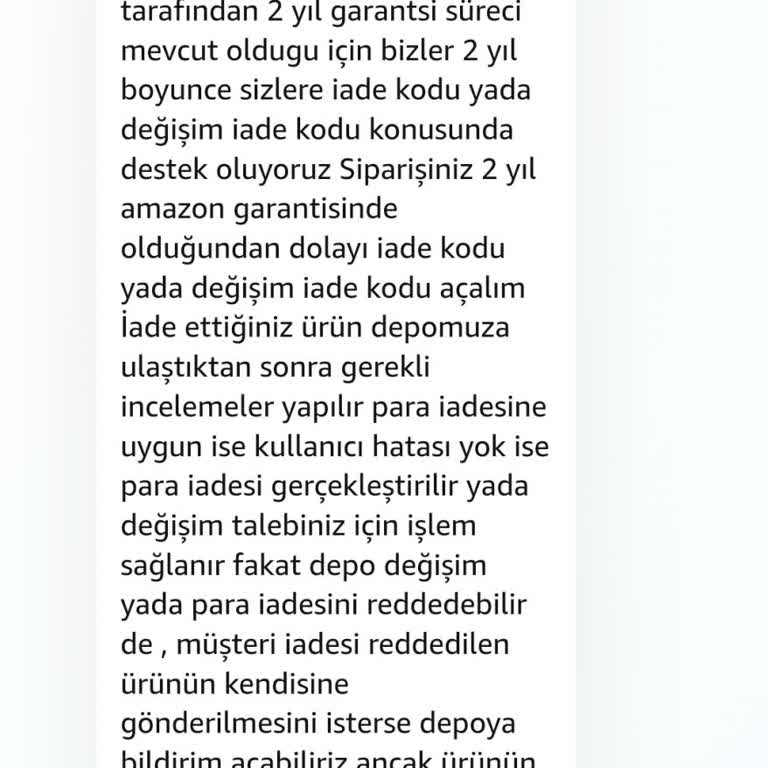 Amazon'dan Aldığım Ayakkabının Erken Deformasyonu Ve Değişim Talebinin Reddedilmesi