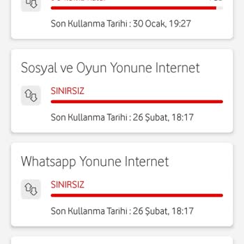 Vodafone'dan Sınırsız Sosyal Medya Ve İnternet Sorunları