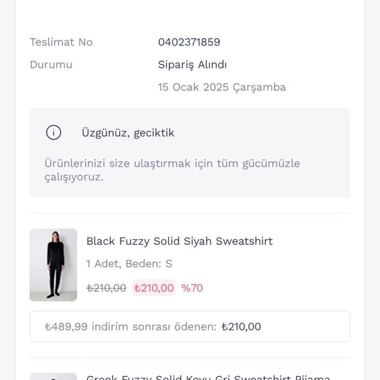 Kargo Gecikmesi Ve Yanıltıcı Bilgilendirme: Penti'den Beklenmedik Deneyim