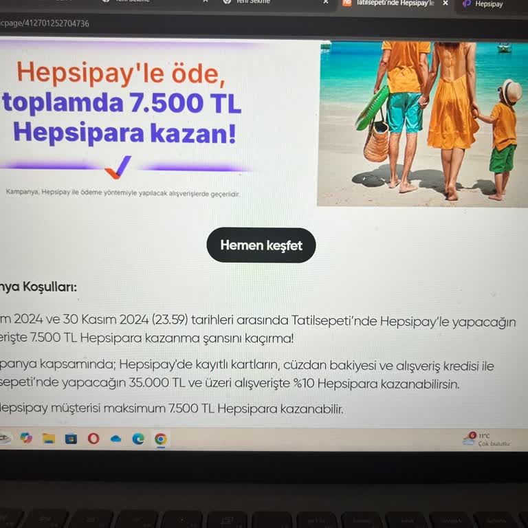 Hepsipay Hepsiburada Ve Tatilsepeti Kampanyasında Haksızlık