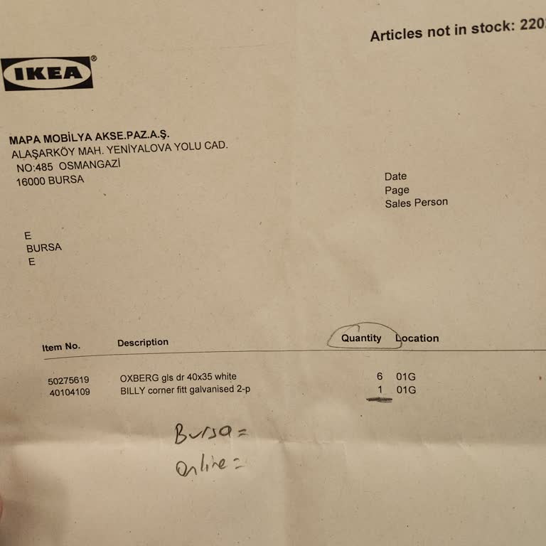 IKEA'da Küçük Bir Parça, Büyük Bir Sorun
