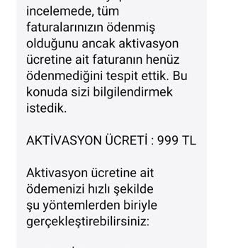Turkıss Aboneliği Ve Bitmeyen Faturalar
