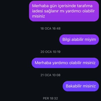 30 Günlük Kargo Bekleyişi Ve İade Sorunu