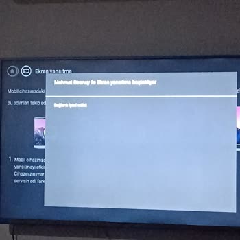 Philips TV'nin Ekran Yansıtma Sorunu
