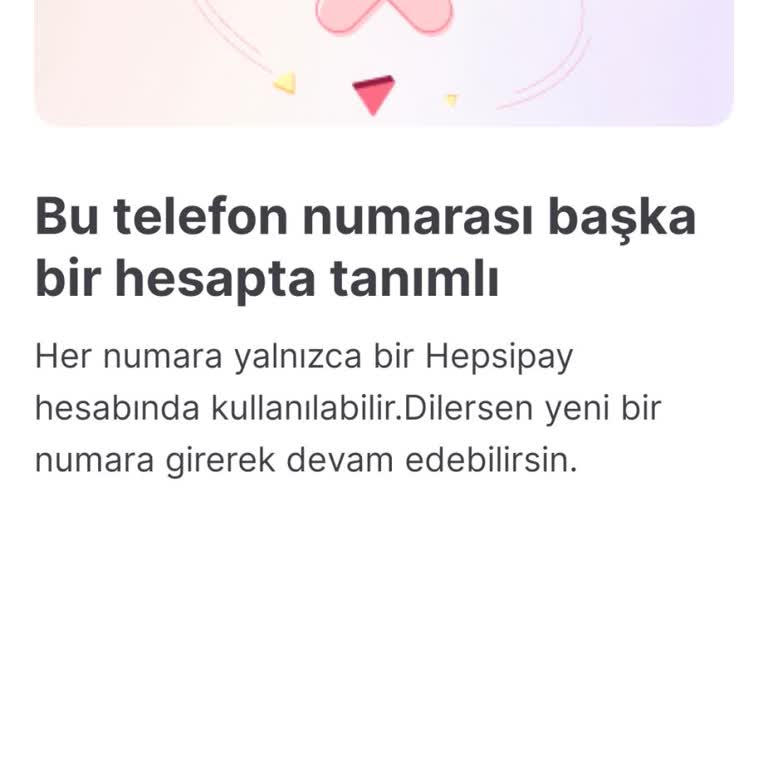 Hepsipay Hesabına Erişim Sorunu Ve Numara Çakışması