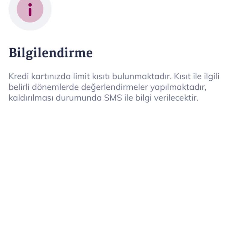 Kredi Kartı Limiti Sorunu Ve Kullanım Engeli