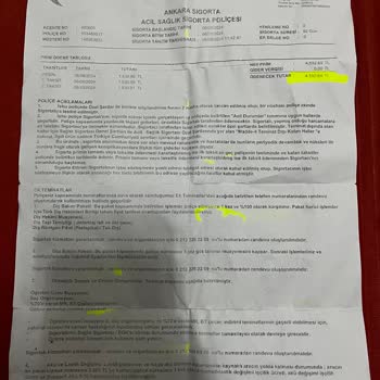 Sigorta Poliçesinde Bilgimiz Dışında Yapılan İşlem