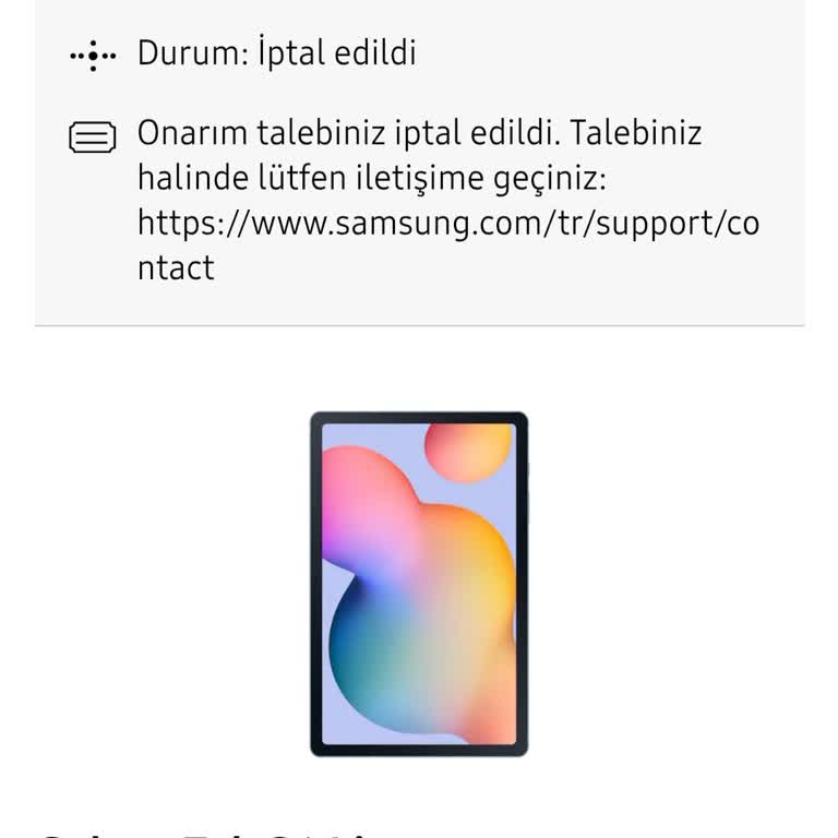 Garantisi Bitmeden Bozulan Tablet Ve Yetersiz Servis Deneyimi