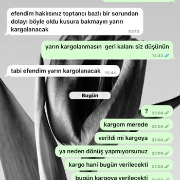 15 Gündür Kargoya Verilmeyen Deri Ceket