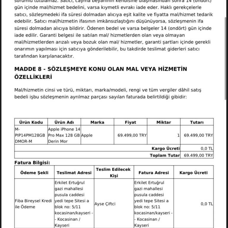 İptal Edilen Siparişin Ödemesi Hala Bekleniyor