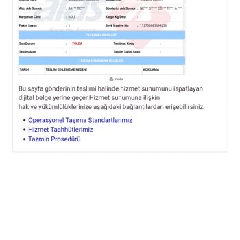 Teslim Tarihi Belirsizliği Ve Kargo Sorunu