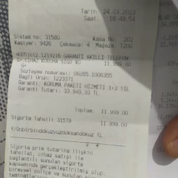 Media Markt Sigorta Paketi Ve Servis Sorunu