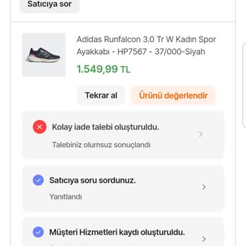 Hepsiburada'dan Aldığım Adidas Ayakkabılar 4 Ayda Delindi
