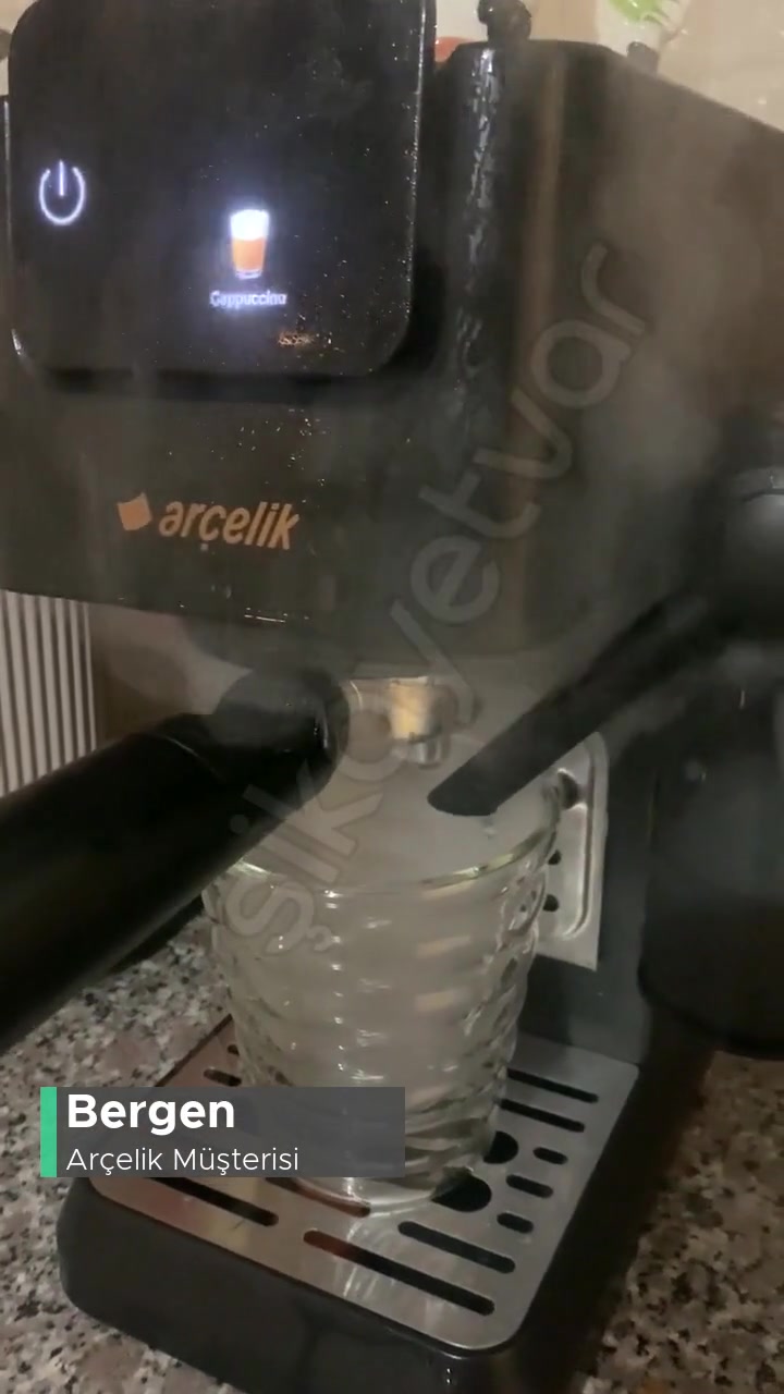 Arçelik Espresso Makinesi Süt Vermiyor videonun kapak resmi