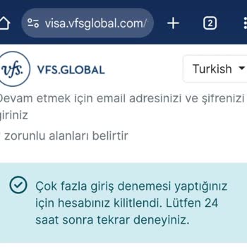 VFS Global Vize Randevu Sistemi Çıkmazı