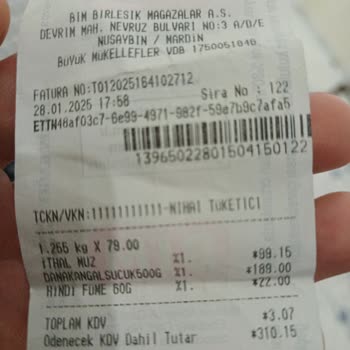 Markalı Sucukta Beklenmedik Durum