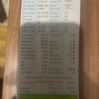 Su Faturasında Anormal Artış Sorunu