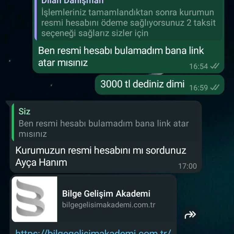 Sertifika Eğitimi Ve Beklenmedik Ücret Talebi
