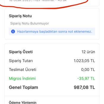 Ücretsiz Teslimat Baremi Şoku