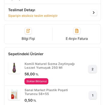 Migros'tan Teslim Edilmeyen Ürün Ve İade Sorunu