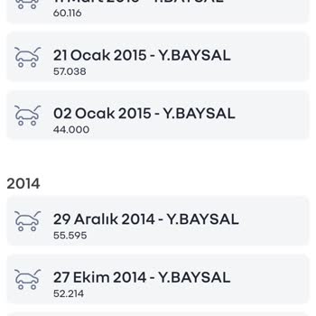 Araç Km Bilgisi Hatalı Yazılmış